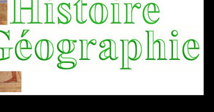 Cours d'histoire géographie