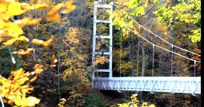 Fermeture du pont suspendu à Coaticook