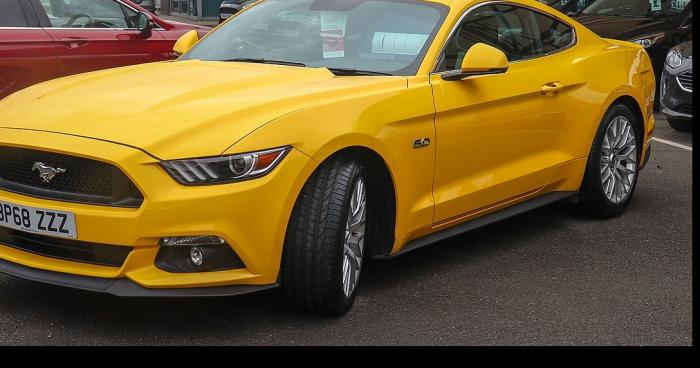 Une Mustang Shelby enregistrée a 267 km sur l A750!