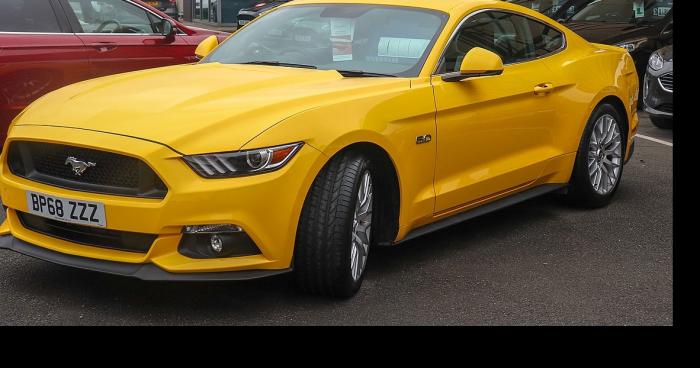 Une Mustang Shelby enregistrée a 267 km sur l A750!