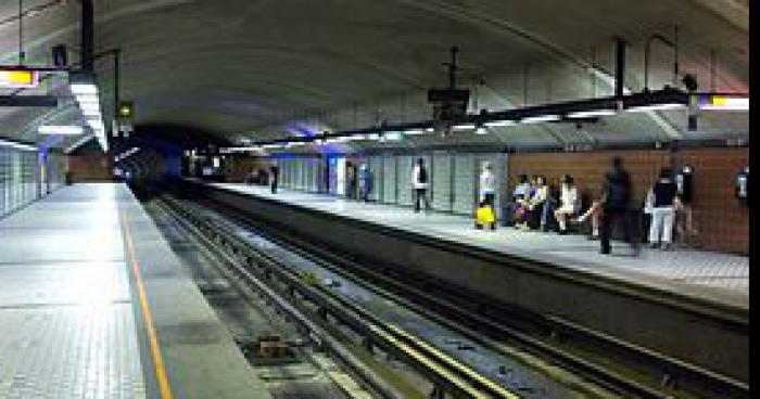 Tentative de suicide au métro St-Michel.