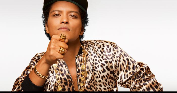 Bruno Mars, l’artiste masculin le plus populaire dans le monde