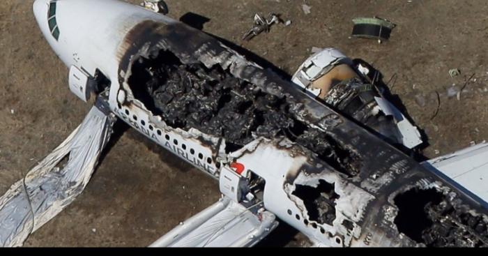 L'avion du Canadien s'écrase