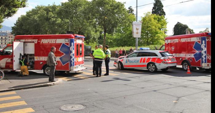 Un jeune garçon blessé