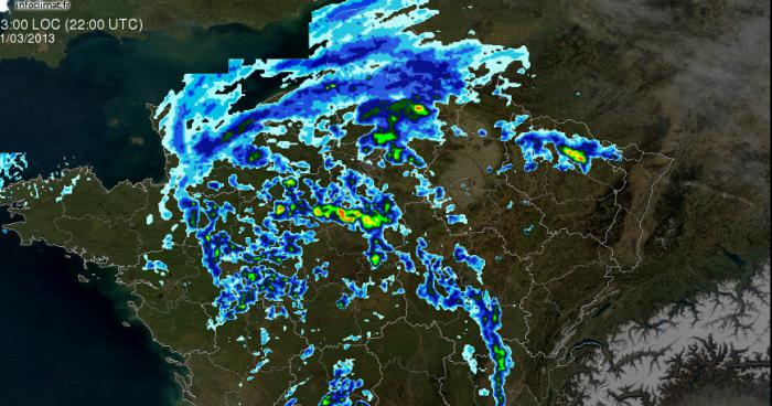 LA TEMPETE DE NEIGE JONAS ARRIVE VERS LES COTES EUROPEENNES