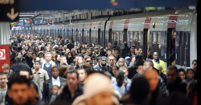 Grève des trains à Guingamp (22)