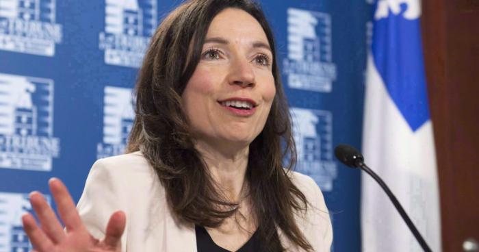 Martine Ouellet se présente à la chefferie du PQ