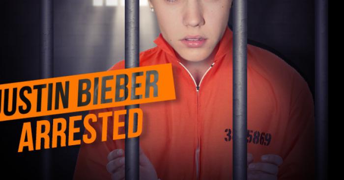 JUSTIN BIEBER EN PRISON