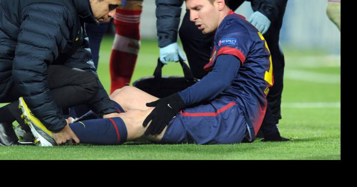 Blessure de Messi