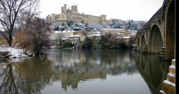 SURPRISE : FORTES CHUTES DE NEIGE SUR LE BITERROIS CETTE NUIT...