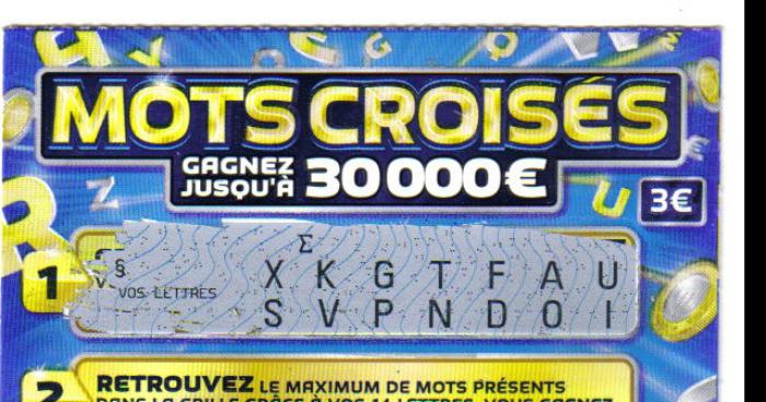 INSOLITE UN JEUNE HOMME TROUVE UN TIQUET GAGNE 30 000€ AU LOTO