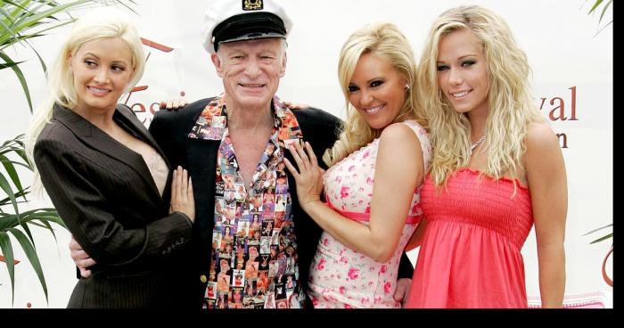 Scandale sexuelle sur la tombe de Hugh Hefner.