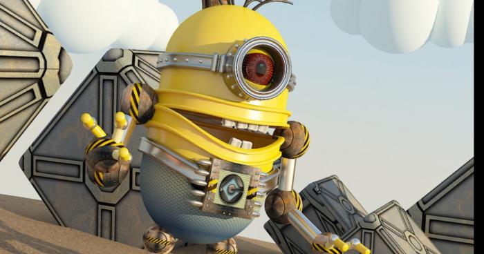 Invasion de robots minion