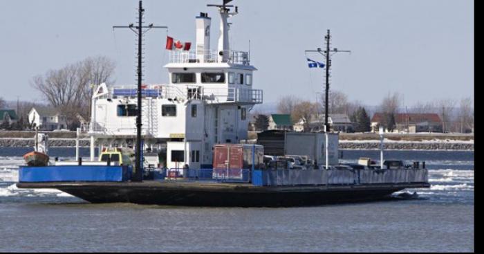 Grève au traversier Sorel Tracy Île Saint-Ignace