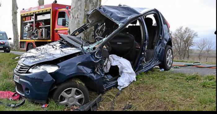 Accident de voiture sur l'autoroute A20