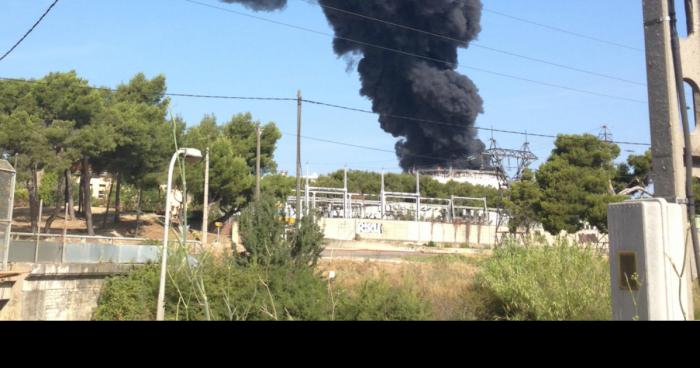 Nuage rajeunissant à Berre l' étang