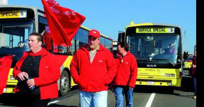 Greve de bus lundi 13 juin au vendredi 17 juin