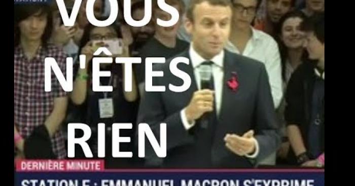 Les CRS ont envoyé des gaz lacyromègnes aux gilets jaunes car ils ont échoué au concours X-ENS et ils ne méritent pas de vivre, d'après Emmanuel Macron