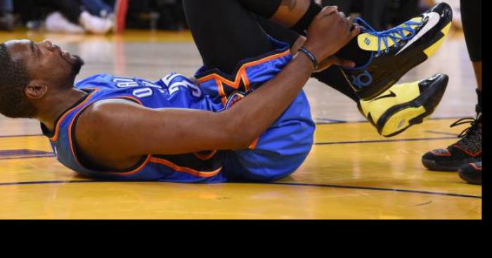 Kevin Durant blessé pour le reste de la saison NBA 2015-2016