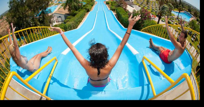 Aqualand une beignade de caca