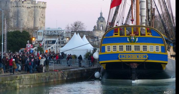 -LA ROCHELLE- L'Hermione ne partira pas