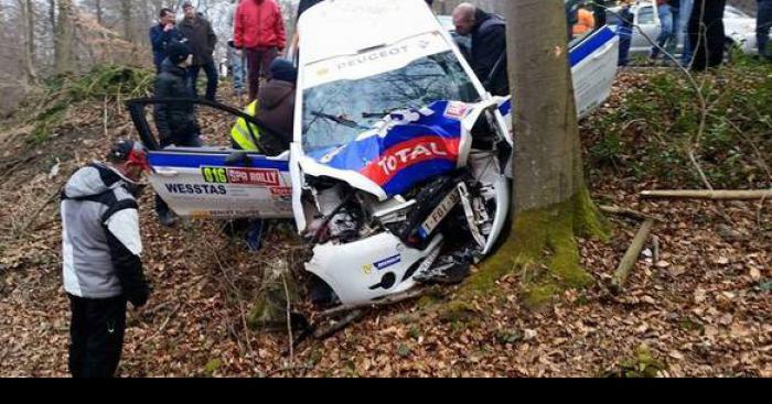 Accident de rallye