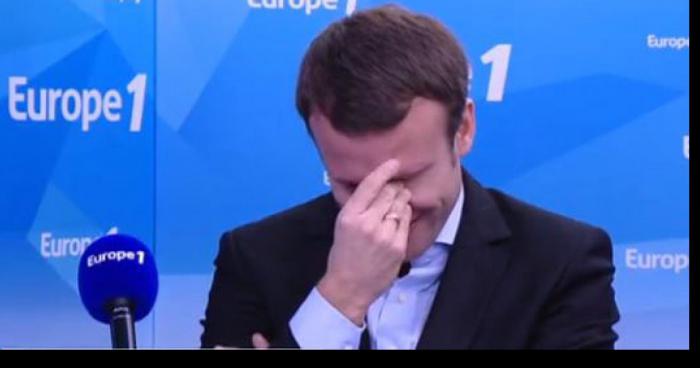 La candidature d'Emmanuel Macron était en fait un canular.