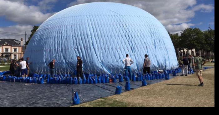 Epernay : le ballon captif déjà dégonflé !