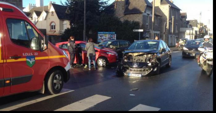 Accident de voiture sur Paris