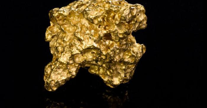 UN JEUNE HOMME TAMATAVIEN TROUVE UNE PETITE D'OR DE 5KG