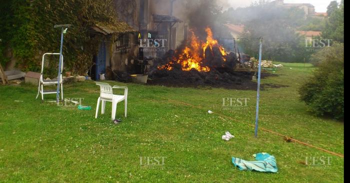 Incendie en raison d'une allumette