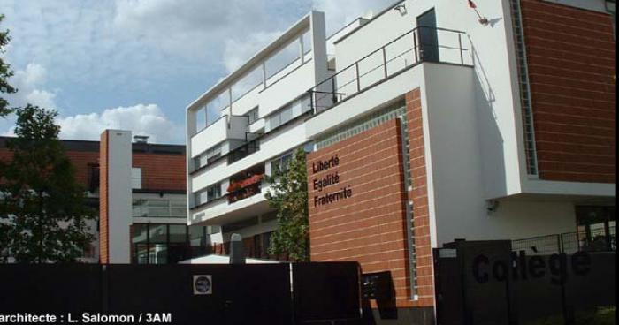 Le college Jacques Offenbach a brulée !