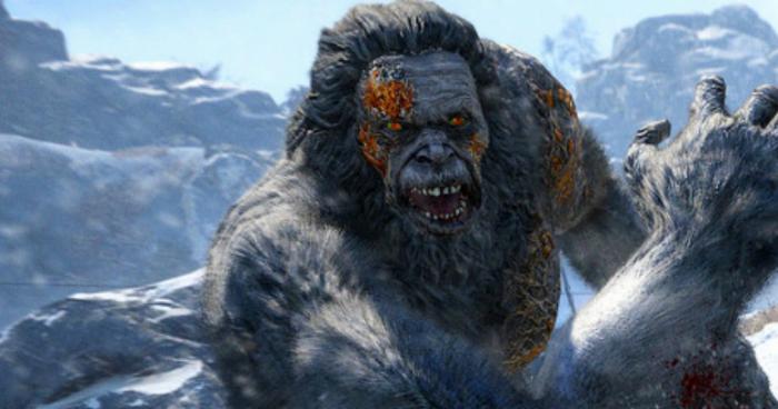 Un yeti capturer dans les vielle forges de Trois-Rivieres