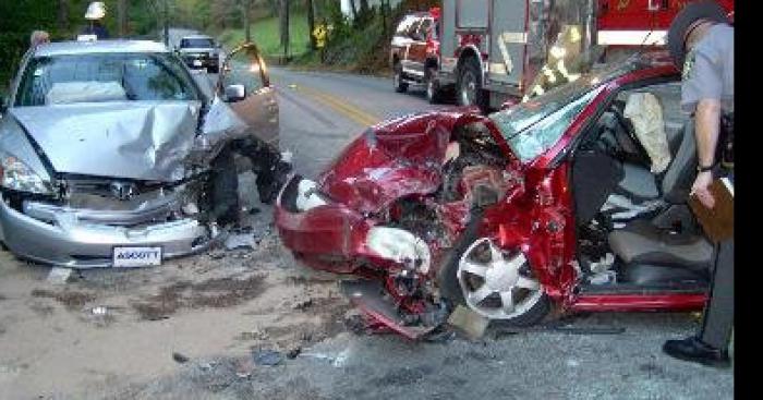 Accident  secteur sherbrooke