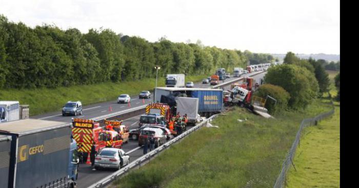 Accident sur l'autoroute A36