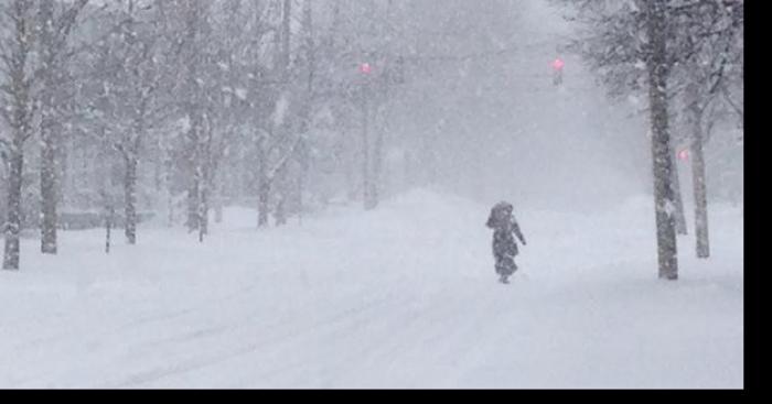 Tempête de neige en lorraine