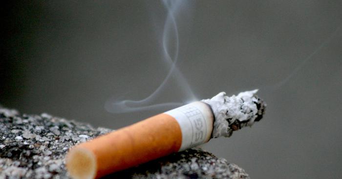 La Cigarette sera illégal d'ici le 1er janvier 2018 et sera passible de 6 mois de prison