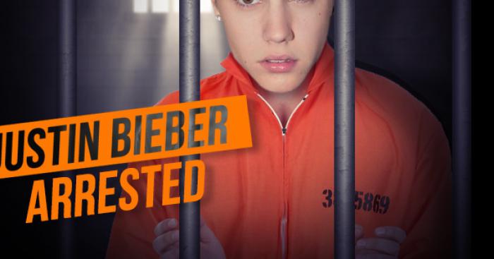 JUSTN BIEBER RETOURNE EN PRISON