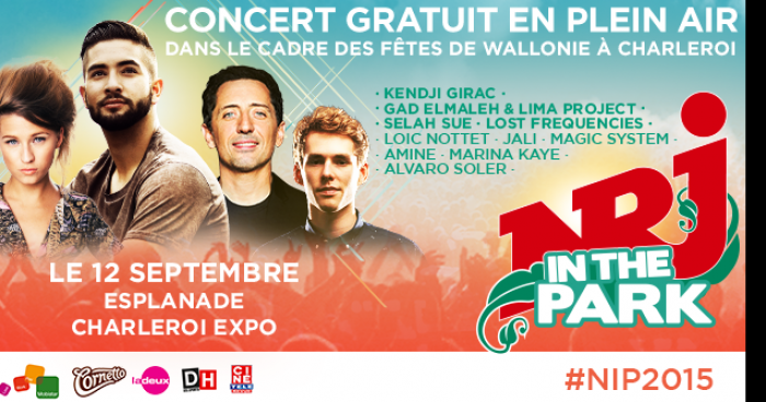 Cauet presente les  NRJ IN THE PARK 2015