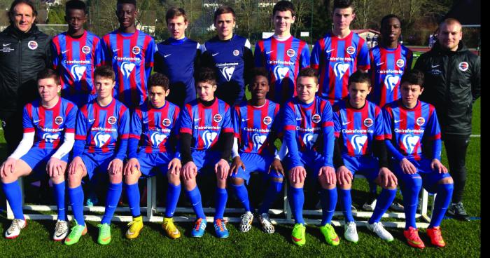 Florian vinot détecter en u15  au sm caen .