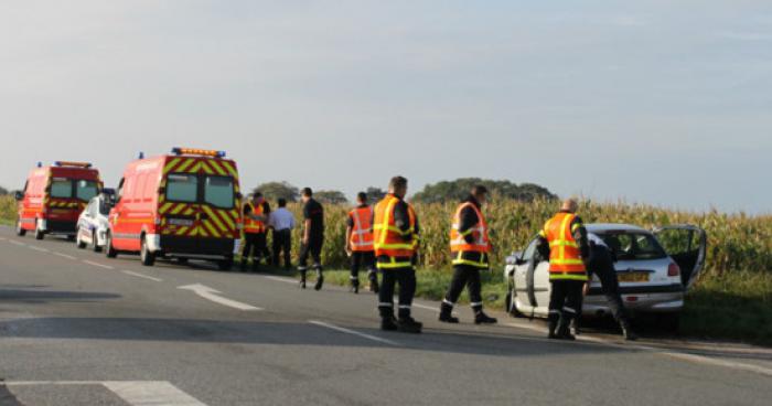 Accident mortel à l'entrée de Soissons (02)