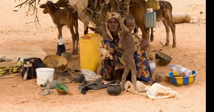 La nourriture au Mali se fait rare.