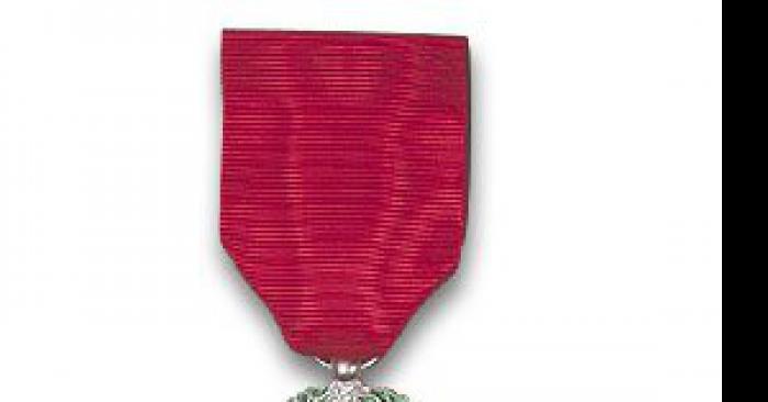 Remise de la légion d'honneur à un