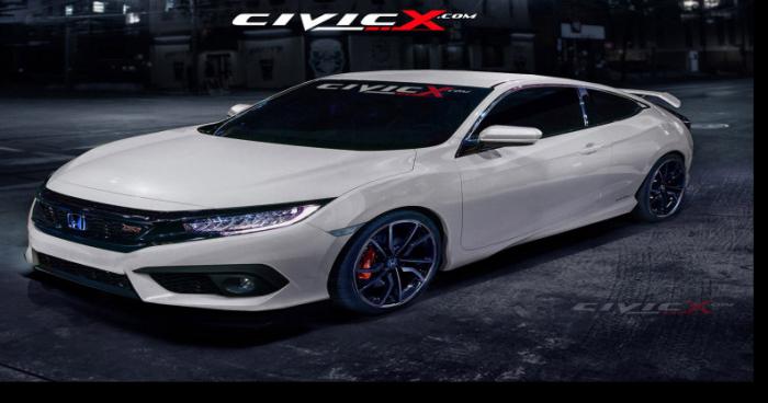 La nouvelle Honda civic coupé c'est pour bientôt !