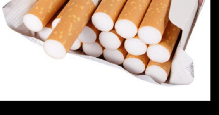 La taille des cigarettes divisée par deux