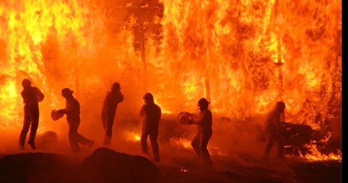 Marre des jeunes ils mettent le feu au Manhattan !