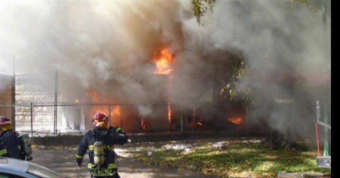 L'internat de Gedinne en feu !