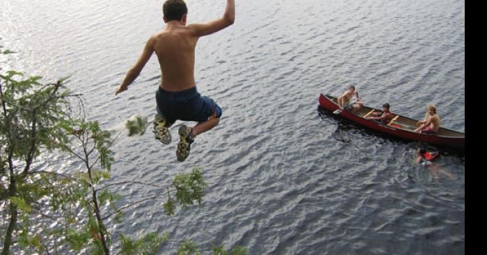 Tournage du video promotionnel  de CliffJumping