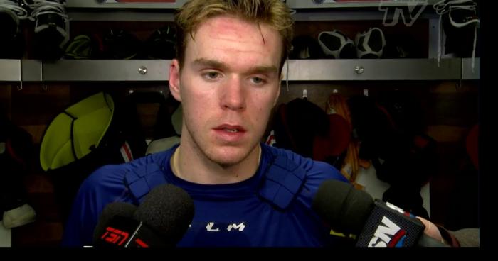 Connor McDavid gifts Donato his Mc