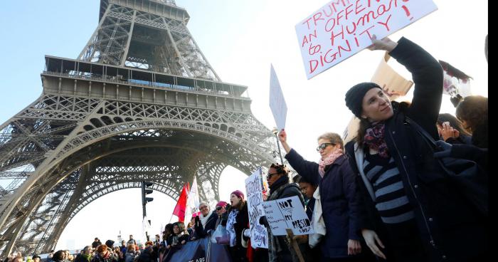 Donald Trump vas trop loin il veut racheter la Tour Effele est la reamenagé a son gout est la renomé : la Effel Donald Tower